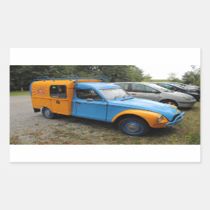 Citroen Acadiane Rechthoekige Sticker