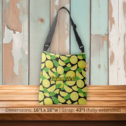 Citroen Achtergrond Crossbody Tas