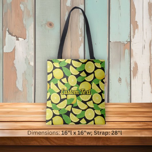 Citroen Achtergrond Tote Bag