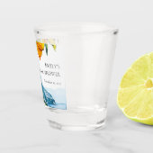 Citroen Amalfi Kust Bruidsfeest Shot Glas (Rechts)