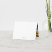 Citroen Amalfi Kust Italiaanse Bruidsdouche Bedankkaart (Achterkant)