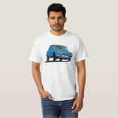 Citroën Ami 8, afbeelding, blauw naar rechts T-shirt (Voorkant volledig)