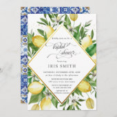 Citroen Azure Mediterranean Greenery Vrijgezellenf Kaart (Voorkant / Achterkant)