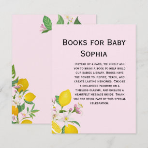 Citroen Baby shower, Ciao Baby, Italiaans thema Informatiekaartje