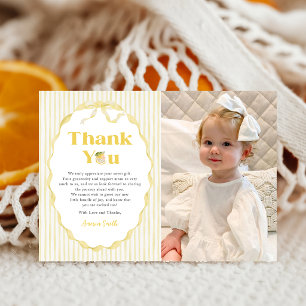 Citroen Baby Shower Foto Bedanktkaart