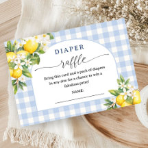 Citroen Baby Shower Jongens Luier Raffle