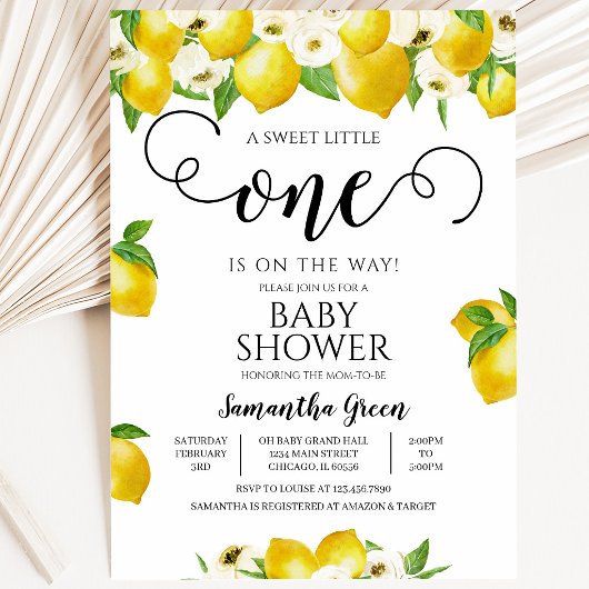 Citroen Baby Shower Kaart