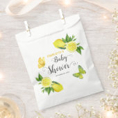 Citroen Baby shower Leuke Citrus gepersonaliseerde Bedankzakje (Geknipt)