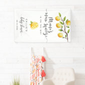 Citroen Baby shower Main Squeeze Welkomstbanner Spandoek (Insitu)