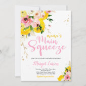 Citroen Baby shower Mama's Main Squeeze Baby showe Kaart (Voorkant)