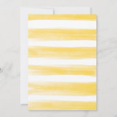 Citroen Baby shower Sunshine Lemonade Zomer Citrus Kaart (Achterkant)