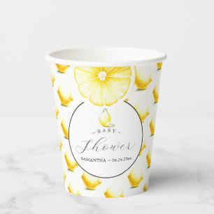 Citroen Baby shower Thema Papieren Bekers