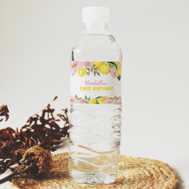 Citroen Baby shower Verjaardag Waterfles Label Etiket