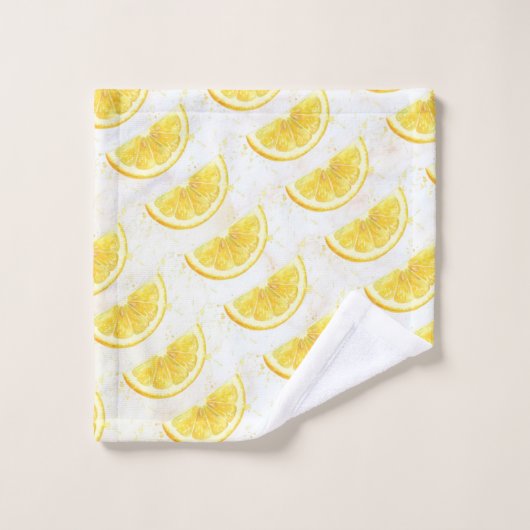 Citroen Bad Handdoek (Wasdoekje)