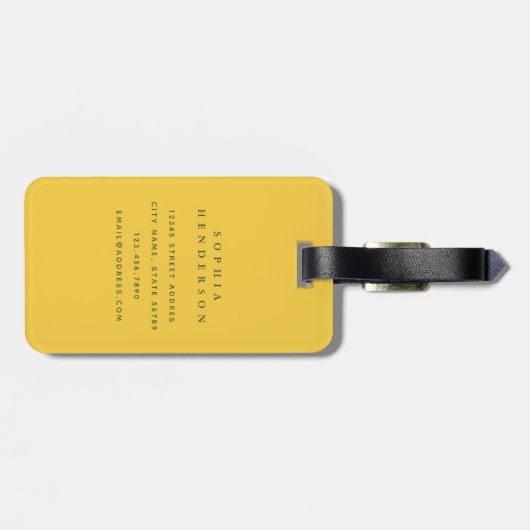 Citroen Bagagelabel (Achterkant horizontaal)