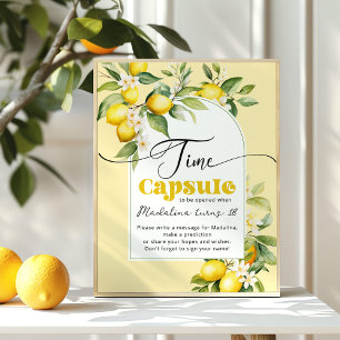 Citroen belangrijkste knijpen verjaardag tijd caps poster