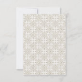 Citroen Bloem en Italiaanse tegel citrus bruidsont Bedankkaart (Achterkant)