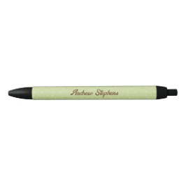 Citroen Bloem Patroon Pen
