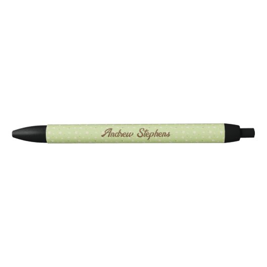 Citroen Bloem Patroon Pen (Voorkant)