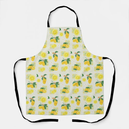 Citroen Bloem Schort (Voorkant)