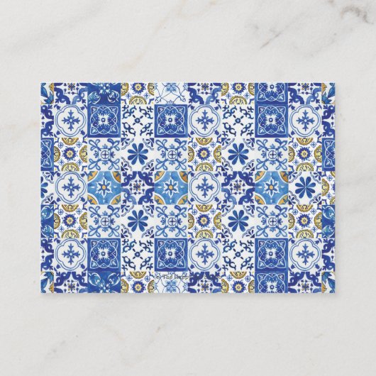 Citroen Bloemen Groen Vrijgezellenfeest Breng Rece Informatiekaartje (Achterkant)