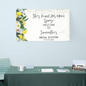 Citroen Bloemen Main Squeeze Vrijgezellenfeest Ban Spandoek (Beurs)