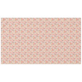Citroen Bloemige roze Pioen roestige Patroon  Tafelkleed (Voorkant (Horizontaal))