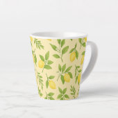 Citroen botanisch klein latte mok (Rechterhoek)