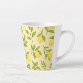 Citroen botanisch klein latte mok (Rechts)