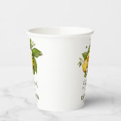 Citroen Botanisch Papieren Bekers (Links)