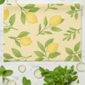 Citroen Botanisch  Theedoek (Gevouwen)