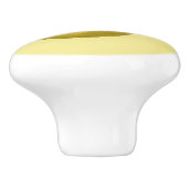 Citroen ~ Botanische Fruit ~ Elke Achtergrondkleur Keramische Knop (Zijkant)