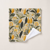 Citroen Botanische Grove Bad Handdoek (Wasdoekje)