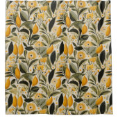 Citroen Botanische Grove Douchegordijn (Voorkant)