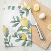 Citroen Botanische Theedoek (Quarter Fold)