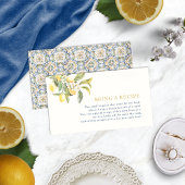 Citroen Breng een Recept Kaart