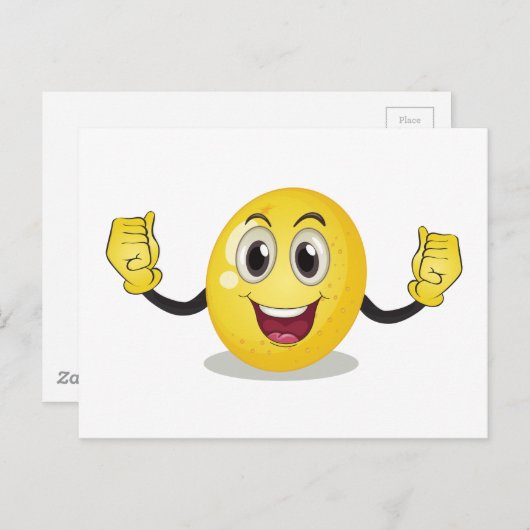 Citroen Briefkaart (Voorkant / Achterkant)