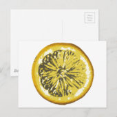 Citroen Briefkaart (Voorkant / Achterkant)