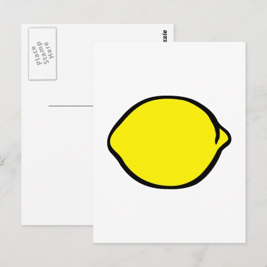 Citroen Briefkaart (Voorkant / Achterkant)