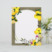 Citroen briefpapier (Staand voorkant)