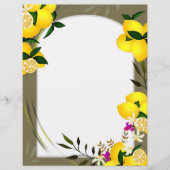 Citroen briefpapier (Voorkant)