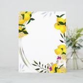 Citroen briefpapier (Staand voorkant)