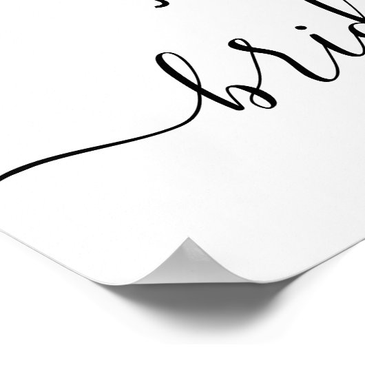 Citroen Bruid Trouwhuis Welkom Bord Poster (Hoek)