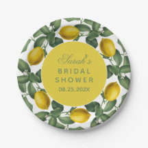 Citroen Bruids Shower Botanische Fruit Elegante Sc