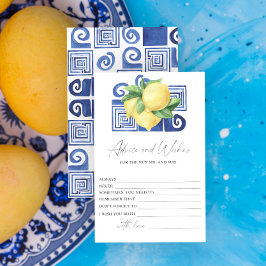 Citroen - Bruiloft Feest Advies en Wensen Briefpapier