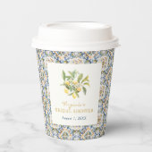 Citroen Bruiloft Feest Papieren Bekers (Voorkant)