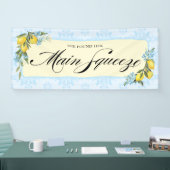 Citroen Bruiloftsfeest Banner (Beurs)