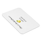 Citroen bruiloftsfeest modern eenvoudig minimaal r magneet (Rechterzijde)