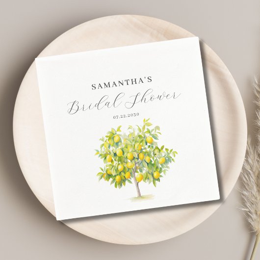 Citroen Bruiloftsfeest  Servet