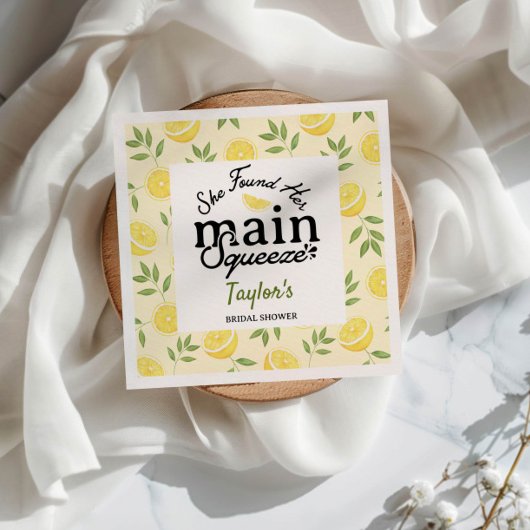 Citroen Bruiloftsfeest  Servet